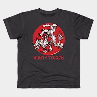 Rusty Tongs Barbeque Kids T-Shirt